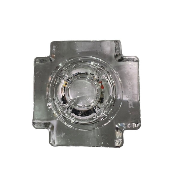 ORREFORS Sweden Crystal Max Cross Votive or Tea Light Candle Holder Anna Ehrner - Picture 6 of 11